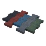 Gumowe Kostki Behaton SBR na plac zabaw